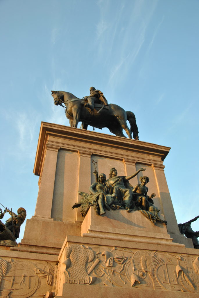 GIUSEPPE GARIBALDI- monumento al Gianicolo -ROMA