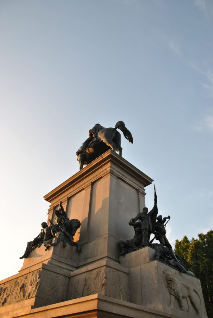 GIUSEPPE GARIBALDI- monumento al Gianicolo -ROMA