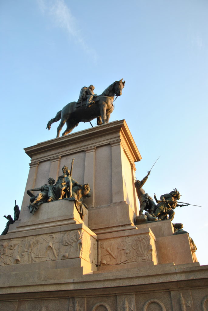 GIUSEPPE GARIBALDI- monumento al Gianicolo -ROMA