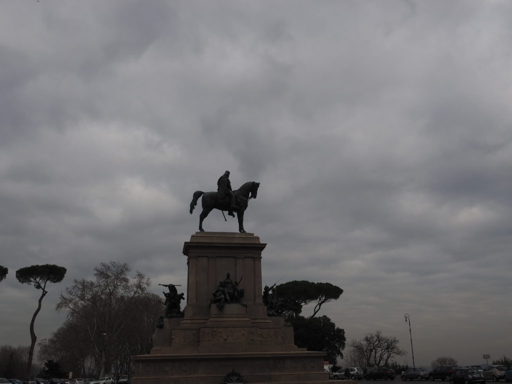 GIUSEPPE GARIBALDI- monumento al Gianicolo -ROMA