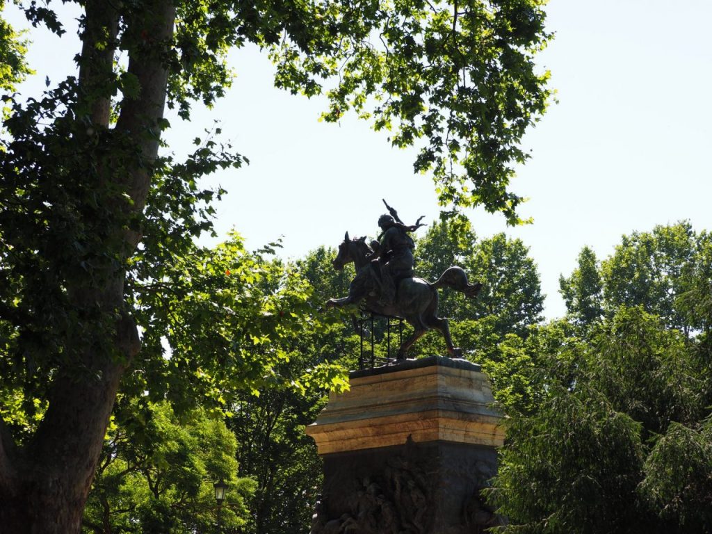 Roma Gianicolo-Monumento ad Anita Garibaldi