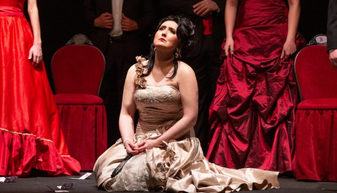 ROMA -LA TRAVIATA-Violetta, interpretata da Aleksandra Buczek