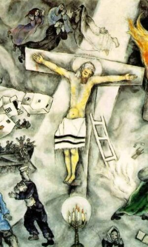 Chagall-" Crocifissione bianca "-1938-