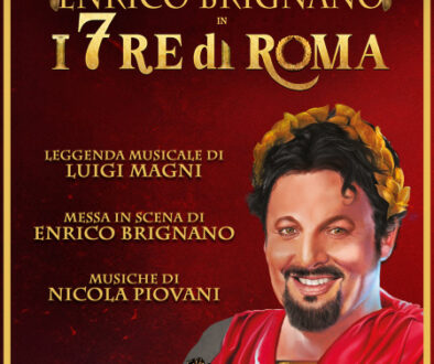 Enrico Brignano in scena  al Teatro Sistina  con “I 7 Re di Roma”