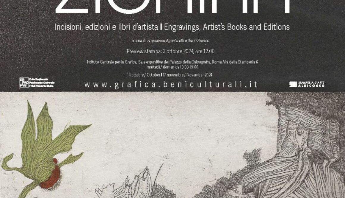 Roma-la mostra “Giuseppe Zigaina Incisioni, edizioni e libri d'artista”