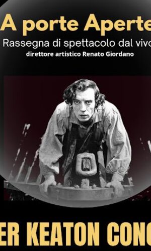 Mompeo (Rieti)-“BUSTER KEATON CONCERTO” di Alessandro Gwis, una musica magica per il grande comico del cinema muto-Biblioteca DEA SABINA