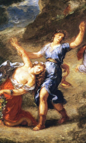 Orfeo-ed-Euridice-Dettaglio-del-quadro-di-Eugene-Delacroix-1862