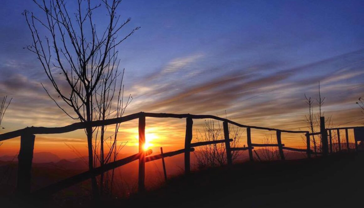 Franco Leggeri Fotoreportage- L’alba nella Campagna Romana