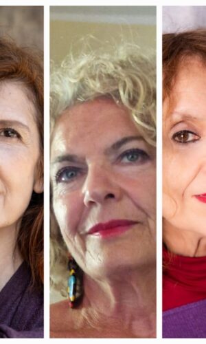 da sinistra Rita Pasqualoni , Simona Ciammaruconi e Rita Gianini