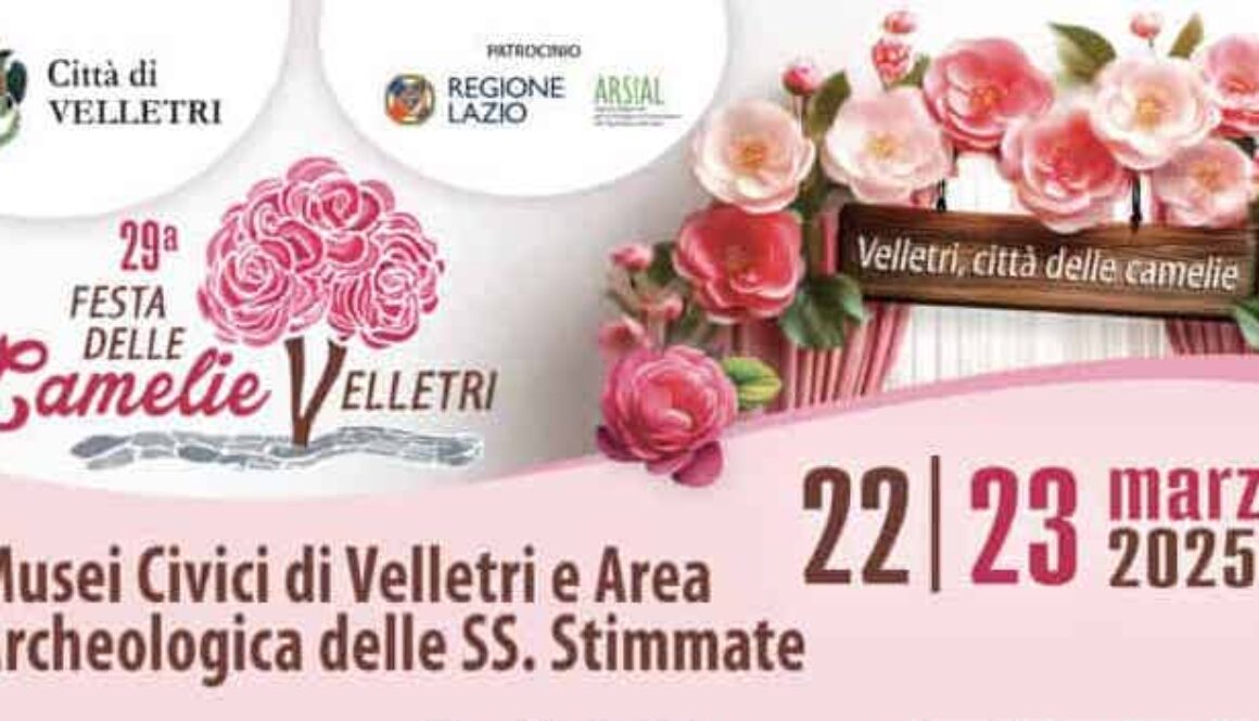 Velletri (Roma)- Programma dei Musei Civici per la 29^Festa delle Camelie