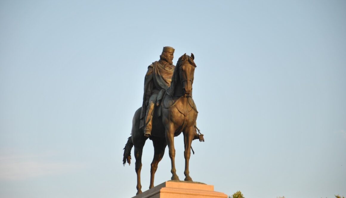 GIUSEPPE GARIBALDI- monumento al Gianicolo -ROMA