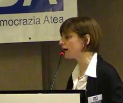 Carla Corsetti ,Avvocato, Segretario di Democrazia Atea